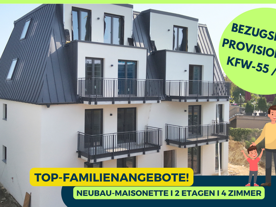 2 ETAGEN, 1 ZUHAUSE: BEZUGSFERTIGE A+ NEUBAU-MAISONETTE FÜR SMARTE FAMILIEN & RENDITEJÄGER!