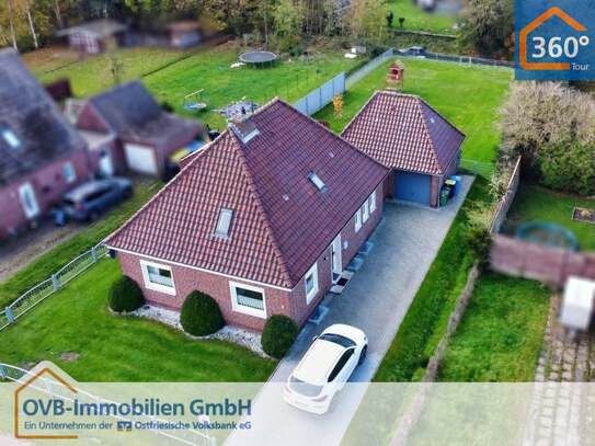 Einfamilienhaus mit Garage am Wirdumer Tief