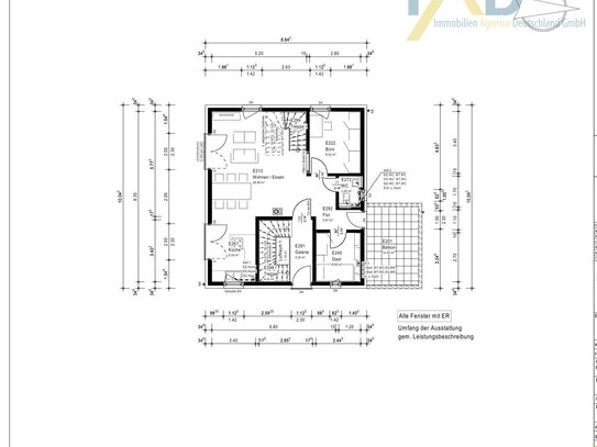 ERSTBEZUG NEUBAU Einzug Weihnachten 2025 ! Geschmackvolle 7-Zimmer-Maisonette-Wohnung mit luxuriöser Innenausstattung