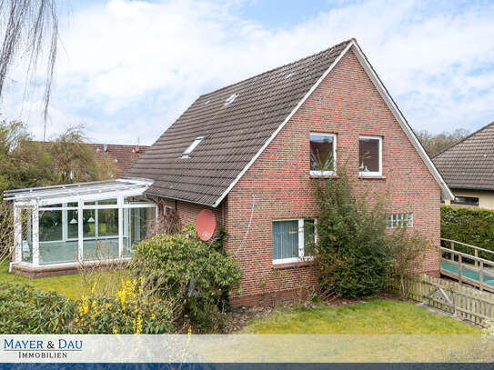 Dangast: großzügiges Wohnhaus mit Wintergarten, direkt am Jadebusen, Obj. 8550