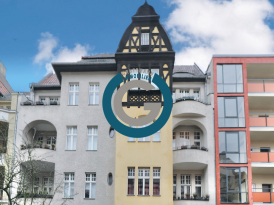 ZUM RENOVIEREN & SELBERGESTALTEN - MIT BALKON & RUHIGE LAGE IM SEITENFLÜGEL - NÄHE FALKENSEER PLATZ