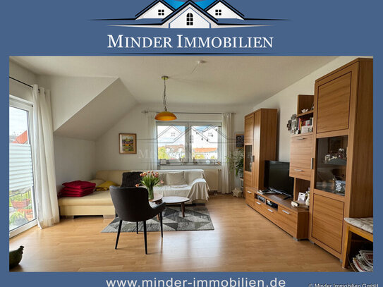 ** Pohlheim-Holzheim** Sonnige vermietete 3-Zimmer-Wohnung mit Balkon