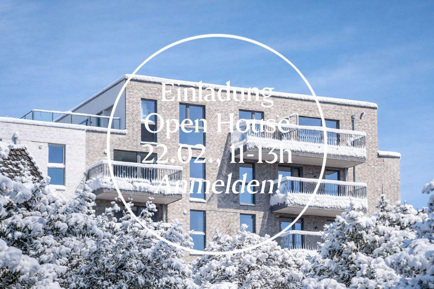 OPEN HOUSE AM 22.02.* Platz für Alltag, Ruhe und Zukunft!