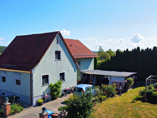 RESERVIERT: Einfamilienhaus mit großem Grundstück in idyllischer und ruhiger Ortsrandlage - Mellrichstadt/Roßrieth