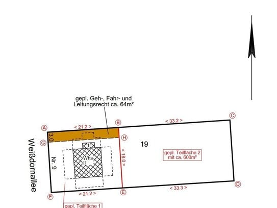 Bauträgerfreies Grundstück in Pankow für Stadtvilla oder Doppelhaus.