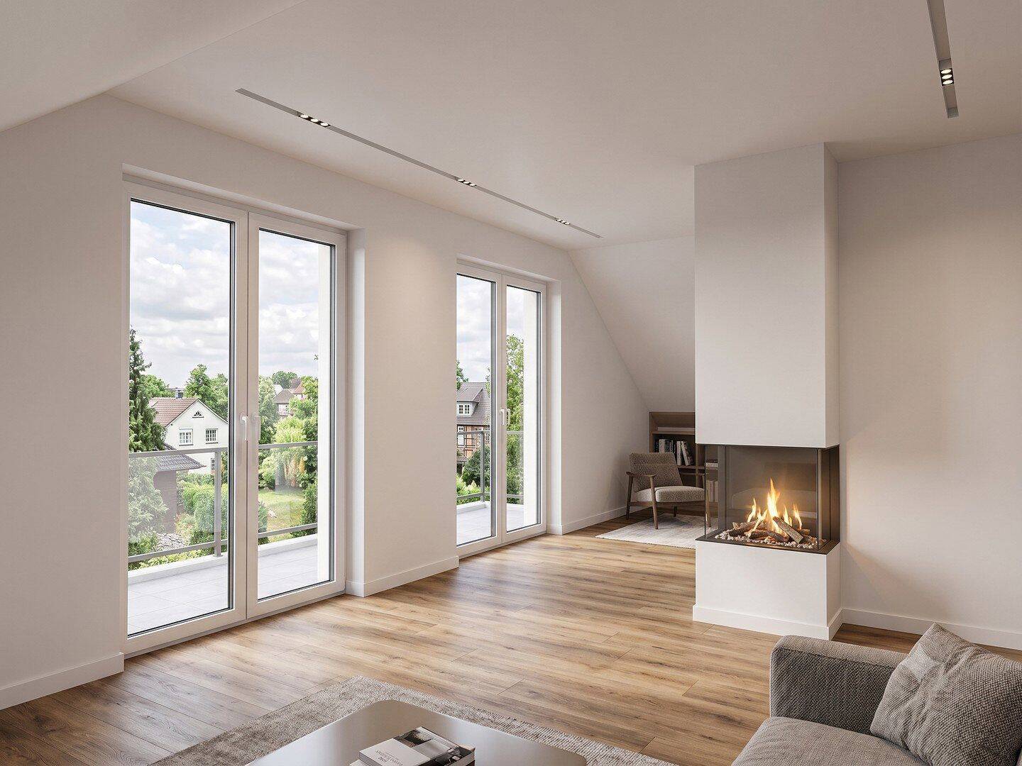 Exklusiver Erstbezug 2-Zimmer-Wohnung mit Klimaanlage, Einbauküche und Balkon in Berlin-Spandau - Photo 1