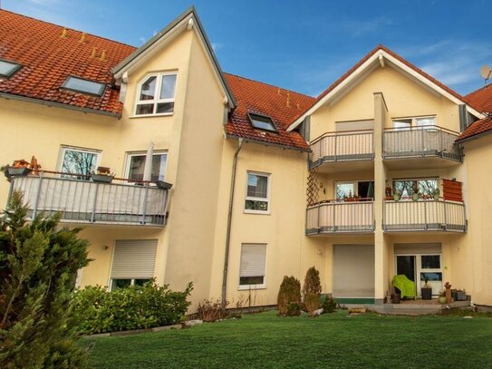 Ruhig gelegene 1-Zimmer-Wohnung mit Balkon in Weißig!