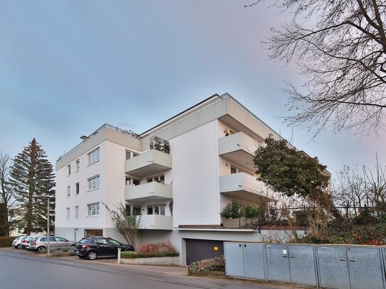 Vermietete Wohnung mit toller Aussicht und Balkon