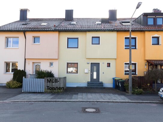 Erst-Bezug - Renov. u. saniertes RMH mit großer Süd-Terrasse in ruhiger Lage, Nbg-Eibach