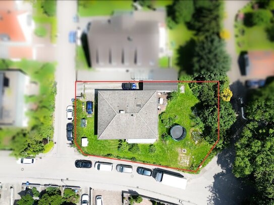 1 A Lage von Dachau - Bungalow aus 1972 mit 180m² auf Traumgrundstück