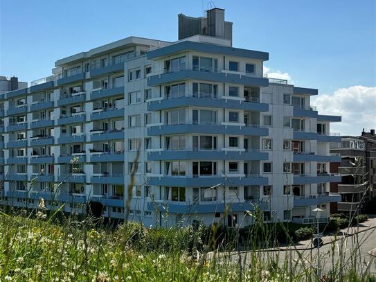 Döse: Interessante möblierte Eigentumswohnung mit Seeblick und mit Sicht auf die Kugelbake