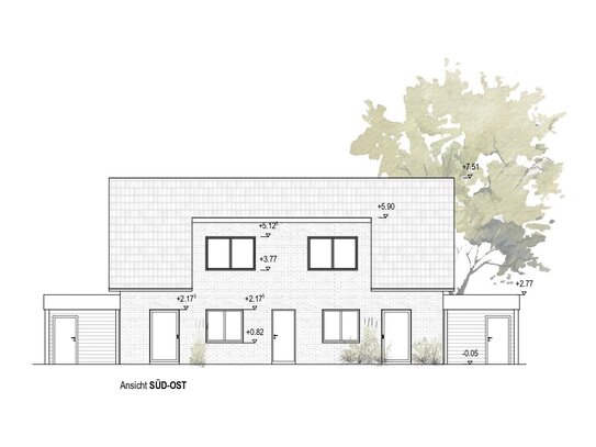 Erstbezug KfW40 DHH Neubau zu vermieten