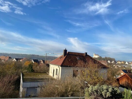 4 Zi.Wohnung mit Balkon und Garten zur Mitbenutzung