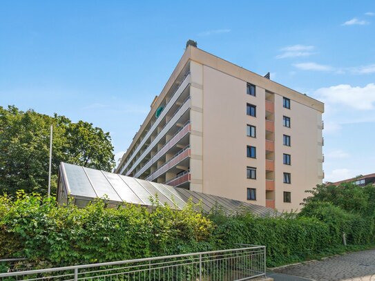 Ruhiges Apartment mit West-Loggia