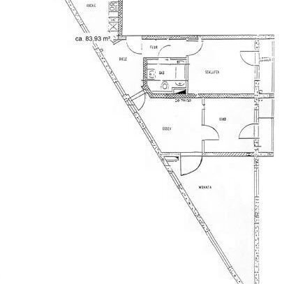 außergewöhnliche 3-Raum-Wohnung mit Loggia, Fahrstuhl & Hausmeisterservice