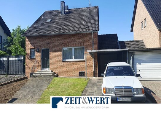 Erftstadt-Gymnich! Schatztruhe für Heimwerker! Einfamilienhaus mit Carport und Garage, plus ca.463 qm Baugrundstück in…