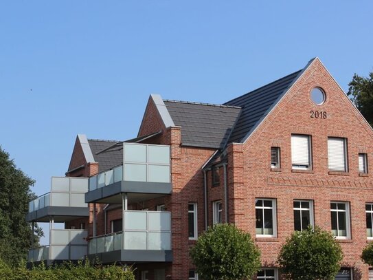 Wunderschöne Oberwohnung mit großem Balkon im Zentrum von Rhauderfehn