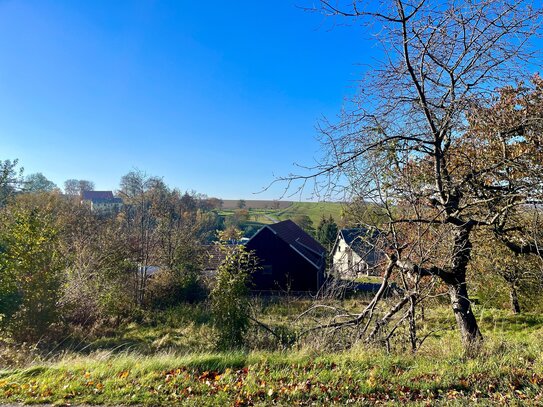 Ländliches Grundstück für Ihr Familienhaus