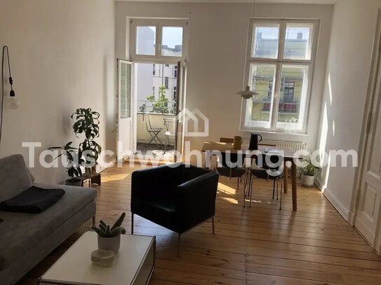 [TAUSCHWOHNUNG] Altbau 3 Zimmer 4. OG Crellekiez + Neukölln 2 Zimmer Altbau