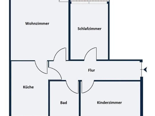 Hauptstraße *3-Zimmerwohnung* + Tiefgarage