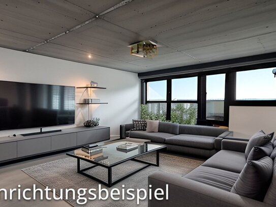 Penthouse mit Blick bis zur Schwäbischen Alb !