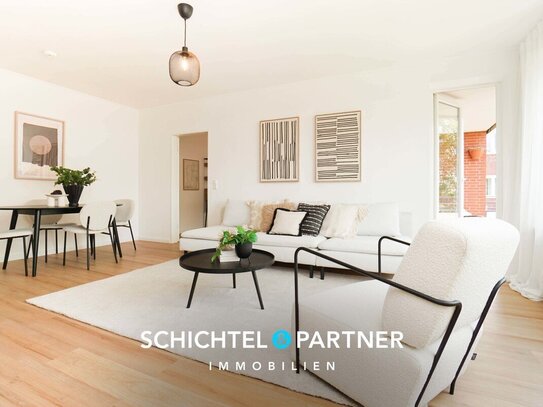 Oldenburg - Bürgerfelde | Ihr Neues Zuhause: Renovierte 2-Zimmer-Wohnung mit Balkon und Stellplatz