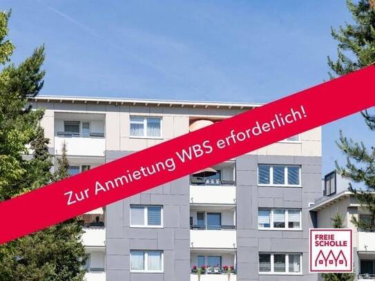 Ihre neue Wohnung - 2-Zimmer mit Duschbad und Balkon - Wohnberechtigungsschein - "Freie Scholle eG"