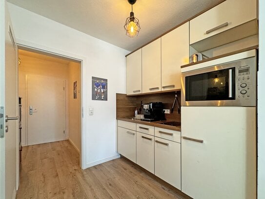 Vermietetes 1-Zimmer Appartement mit Terrasse und Außenstellplatz in schöner Lage