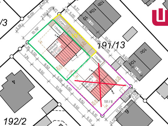 WINDISCH IMMOBILIEN - Attraktives Baugrundstück mit Altbestand für ein EFH zentral in Olching!