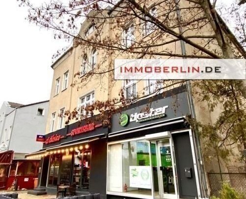 IMMOBERLIN.DE - Schönes Wohn-/Geschäftshaus + Remise mit Potential im Lichtenrader Zentrum