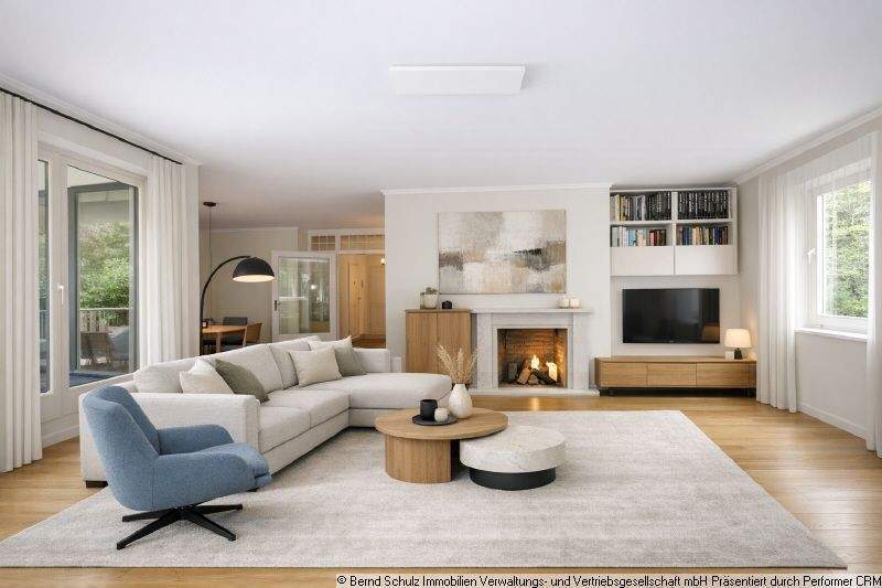 über 190m² Wohn- und Nutzfläche: 5 Zimmer mit weiteren Räumen im Souterrain