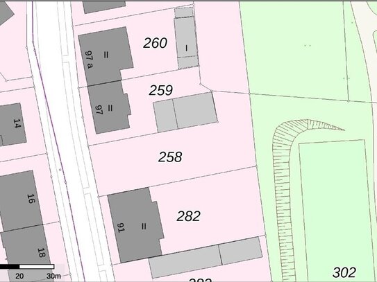 Seltene Gelegenheit! Baugrundstück für ein Ein- / Mehrfamilienhaus