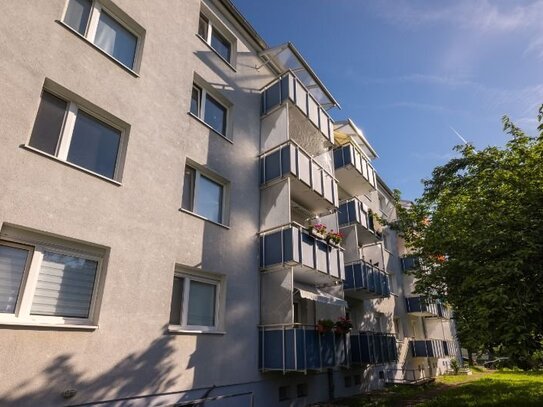 Attraktive 3 Zimmer-Erdgeschosswohnung mit Balkon in Merseburg Nord