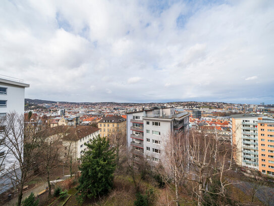 Rarität-3-Zi-WHG zwischen Heusteig- und Bohnenviertel mit Balkon und grandiosem Blick auf die Stadt!