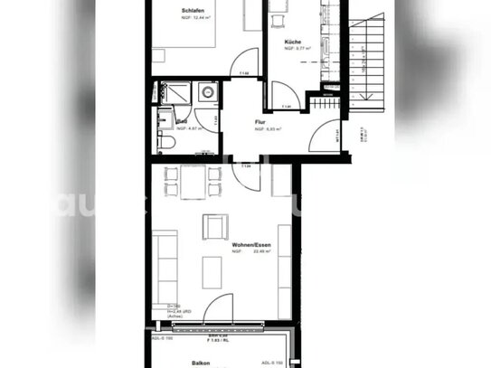 [TAUSCHWOHNUNG] Attraktive, moderne 2-Raumwohnung mit EBK und Balkon