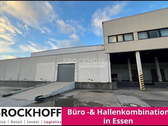 Essen-Nord | 1.200 m² Halle & 150 m² Büro | Mietzins auf Anfrage