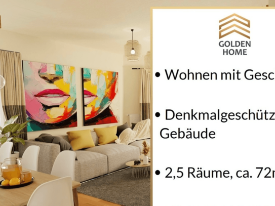 Eigentumswohnung mit Loggia im denkmalgeschütztem Apartmenthaus in Wilmersdorf