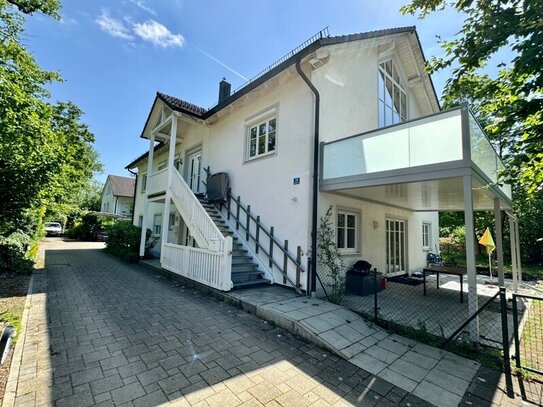 Charmante, lichtdurchflutete 6-Zimmer-Maissonettewohnung in ruhiger Lage von Riemerling