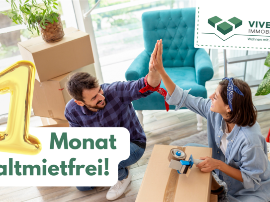 Bei Anmietung einen Monat Kaltmiete sparen!