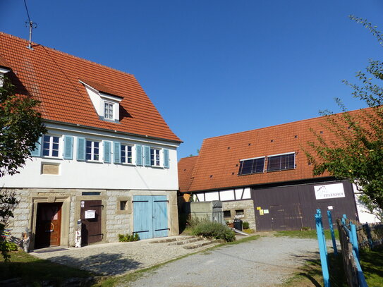 Pure Idylle im Hohenloher Land, wunderschönes saniertes Bauernhaus mit Scheune / Stallung (Tier u. Pferdehaltung mögl.)