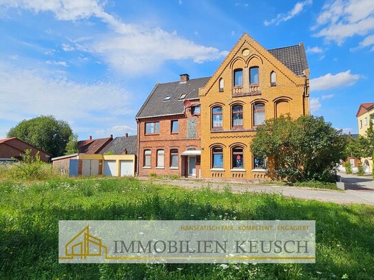 Mehrfamilienhaus mit 6 Parteien, TOP-Lage an der Weser in Hoya zentral, gute Rendite