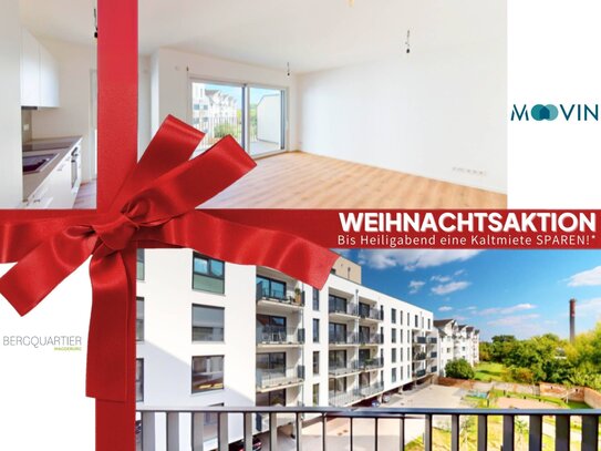 WEIHNACHTSGESCHENK FÜR SIE: Kaltmiete entfällt*! Großzügige und top ausgestattete 2-Zimmer-Etagenwohnung!