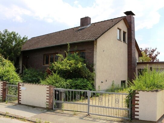 freistehendes EFH mit Garten und Garage in Feldrandlage