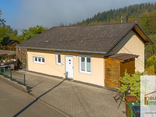 Moderner Bungalow in ruhiger Lage mit durchdachter Aufteilung und herrlichem Blick