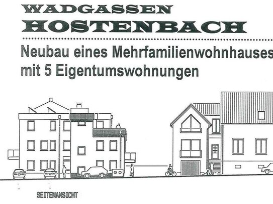 Provisionsfreie Eigentumswohnung im Erdgeschoss eines Neubauvorhabens in Wadgassen - Hostenbach