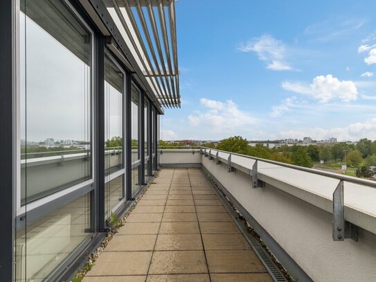 Repräsentative Büroetage mit Dachterrasse u. gute Anbindung an Autobahn