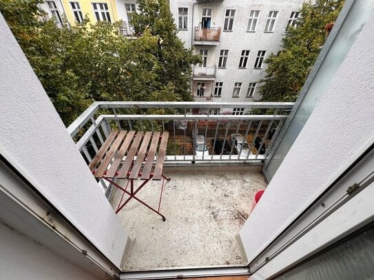 F-hain: Voigtstr.: 2-Zi-AB-Whg, VHS 3. OG, Balkon, ca 54 m² (LEER) per SOFORT zu VERKAUFEN