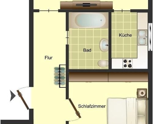 2 Zimmerwohnung in Rösrath