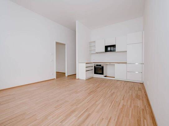 2-Zimmer-Wohnung mit großem Balkon