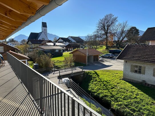 Wohnen am idyllischen Ammerbach – Ihr neues Zuhause am Rande der bayerischen Voralpen.